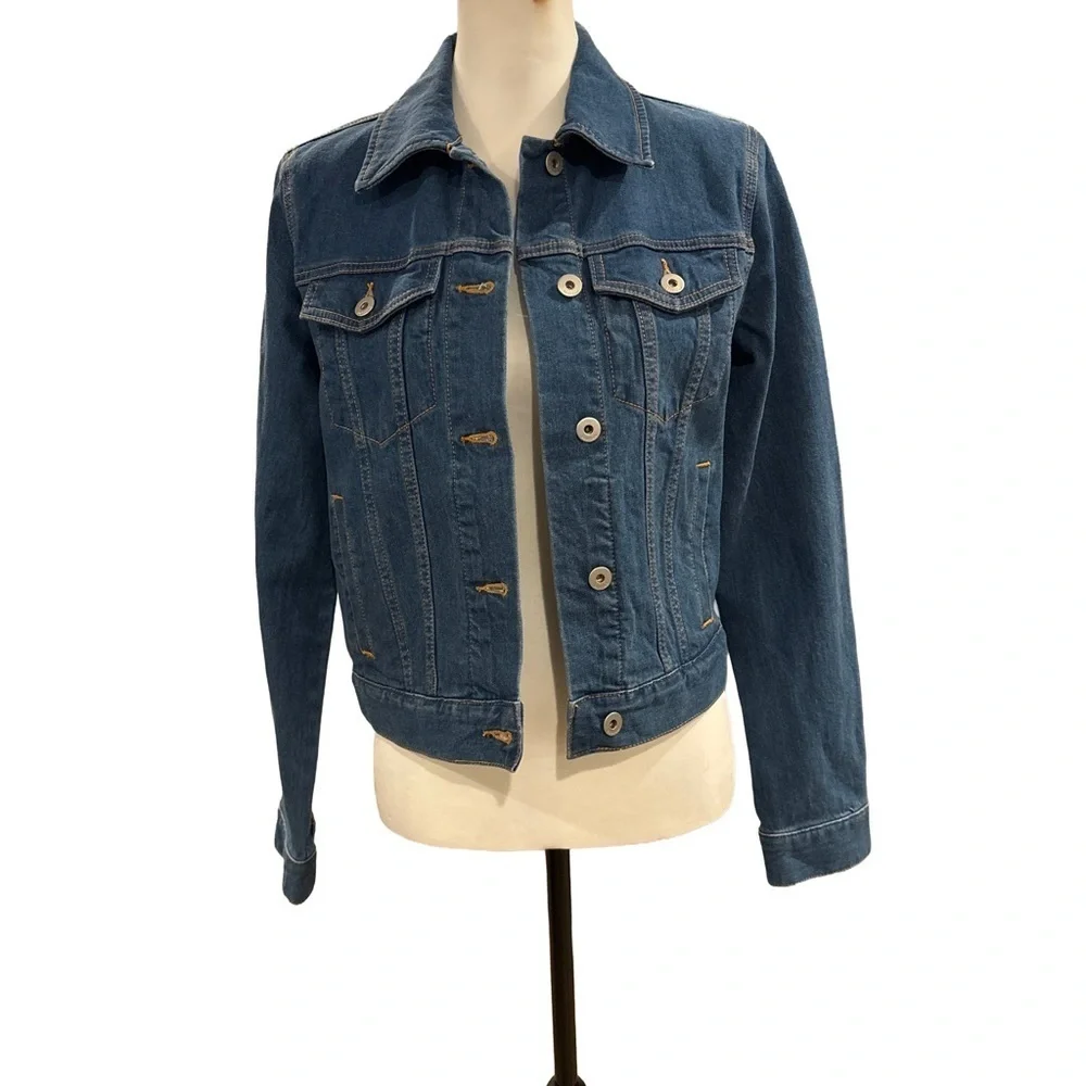 Kate Spade Indigo Jean Jacket. NWOT. Small